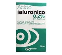GRfarma Acido Ialuronico 0,2% Gocce Oculari - Idratanti e Rinfrescanti