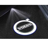 GRFIT 2 Pezzi Luci di Benvenuto del proiettore di Illuminazione del Logo della Porta LED, per Volvo XC60 XC40 XC90 S60 S90 V60 V40, Decorazione della Luce del proiettore Laser della Porta,B