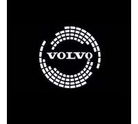 GRFIT 2 Pezzi Luci di Benvenuto del proiettore di Illuminazione del Logo della Porta LED, per Volvo XC60 XC40 XC90 S60 S90 V60 V40, Decorazione della Luce del proiettore Laser della Porta,C
