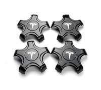 GRFIT 4 PZ Coprimozzo per Auto per Tesla Model 3 2021-2023, copridistintivo per Cerchioni Antipolvere Accessori per Decorazioni Auto Originali da 18 Pollici,C