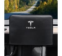 GRFIT Auto Copertura Protettiva per Schermo, per Tesla Model 3/Y Protezione per Schermo per Display Parasole Proteggi Accessori per Custodia,Black