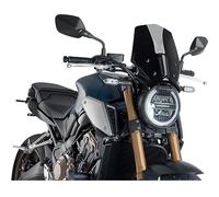 GRFIT Moto Parabrezza Cupolino Parabrezza Parabrezza Flusso d'Aria Vento Deflettore per CB 1000R 650R 650 1000 R 2018 2019 2020 2021 2022 CB650R CB1000R Copertura Cupolino (Color : Smoke)