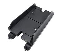 GRFIT Staffa della CPU Stand della CPU, Supporto della Torre della PC Mobile con Le Ruote, Supporto del Carrello Mobile Regolabile con Le Ruote a Castello di Chiusura, Nero