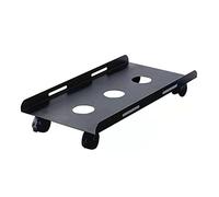 GRFIT Supporto CPU sotto la Scrivania CPU Stand Metal Hollowing PC Host Host Tower Stand Office Heavy Mobile Host Classis con Ruote con Ruote CPU,Supporto per Torre per Computer