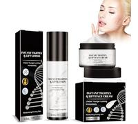 Grgowe 2 Pezzi Instant Face Lift Cream,Crema Lifting Istantanea For Il Viso,Suero Facial Antiarrugas,For Levigare Le Linee Sottili,Le Rughe e Rassodare La Pelle Cadente e Rilassata