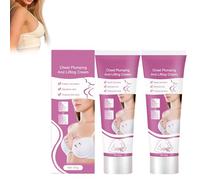 Grgowe 2PC Crema Rassodante Seno,Breast Enhancement Cream,Rassodante Il Potenziamento Del Seno,Crema Da Lifting Del Seno,Crema Per La Cura Del Seno,Crema Per Il Sollevamento Del Seno Per Seni Cadenti