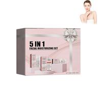 Grgowe Siero Viso 5 In 1 Set,Siero Anti-Invecchiamento,30% Di Vitamina C Per Il Viso,Scuro Spot Remover Per Il ,Antinvecchiamento Avanzato Del Collagene,Anti Invecchiamento