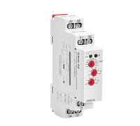 GRI8-01/02 Over/Under current Monitoring Relay 10A Current Sensing Relay Din Rail Mounted Current Monitor AC/DC24V-240V, Parti(GRI8-02 0.05-0.5A)