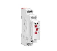 GRI8 Current Relay Monitoring Range Overcurrent Undercurrent Switch 0.05A-16A AC24-240V OR DC24V BIANMTSW(GRI8-03,0.1-1A)