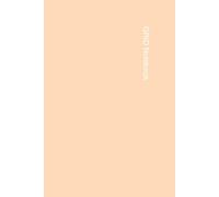 Grid Notebook Peach: Minimalist Graph Paper Notebook for Writing, Math, Notes, School, Work and Planning