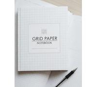 Grid Paper Notebook: 8.5x11 Inch, 140 Pages | Large Quad Ruled Composition Book for Students, Notes & Technical Drawing