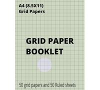 GRID PAPERS FOR MATHS AND SCIENCE: 1CM BY 1CM GRID PAPERS AND RULED SHEETS FOR STUDENTS