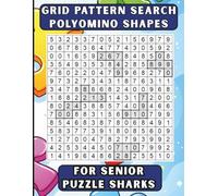 Grid Pattern Search Polyomino Shapes for Senior Puzzle Sharks: Word Search Energy, But Geometric, Low Stress, High Satisfaction