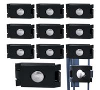 Grid Wall Joining Clips - Heavy Duty Fastening, Rust-Proof Connectors