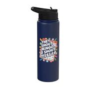 Gridano Bingo Grido $$$ Umorismo Stainless Steel Insulated Water Bottle