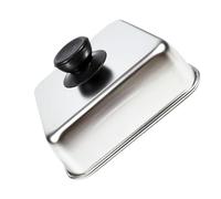Griddle Dome 26cm Heavy Duty Stainless - - - Steel Rustproof Grilling Dome