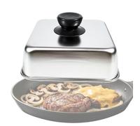 Griddle Dome, Heavy Duty Stainless Steel Rustproof Grilling Accessories