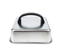 Griddle Dome Stainless Steel Grill Cover Burger Steak Melting Lid