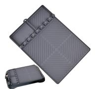 Griddle Side Shelf Mat | Grill BBQ Utensils Holder | Utensil Rest Silicone Pad, Kitchen Gadget For Tools Spatula, Barbecue Accessories