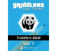 Griddlers Team Griddlers Logic Puzzles - Triddlers Black and White (Tascabile)