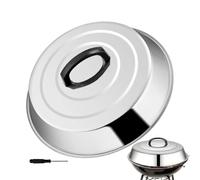 Griddles Griddle Basting Cover Dome | 12 Inch Stainless Steel Round Heat Re