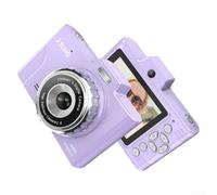 Gridva Fotocamera digitale per bambini, 48 MP, 2,8 pollici, con doppio | Alta risoluzione da 48 MP, design a doppia lente, schermo IPS da 2,8 pollici, stile retrò, facile da tenere in mano per i