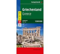 Griechenland, Straßenkarte 1:500.000, freytag & berndt: AK 0825