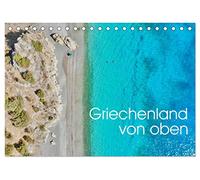 Griechenland von oben (Tischkalender 2026 DIN A5 quer), CALVENDO Monatskalender: Erleben Sie die Schönheit und Vielfältigkeit Griechenlands aus der Vogelperspektive.
