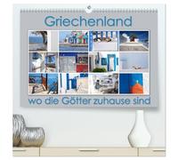 Griechenland - wo die Götter zuhause sind (hochwertiger Premium Wandkalender 2026 DIN A2 quer), Kunstdruck in Hochglanz: Tauchen sie ein in den besonderen Flair Griechenlands