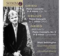 Grieg/ Bebbington/ Royal Philharmonic Orch - Piano Concertos By Grieg & Delius