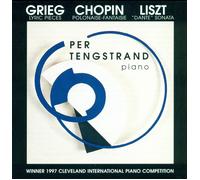 GRIEG / CHOPIN / LISZT Per Tengstrand Piano (CD)