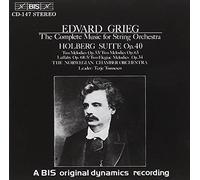 Grieg Complete Music for String Orchestra, The (Tonnesen) (CD) Album