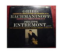 Grieg: Concerto In A Minor For Piano And Orchestra,Op.16/Rach... On A Theme Of Paganini,Op.43-Philippe Entremont.pianist-The Philadelphia Orchestra,Eugene Ormandy,Conductor - Vinyl LP Record Album