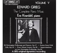 Complete Piano Music - Vol. 5 (Knardahl) (CD) Album