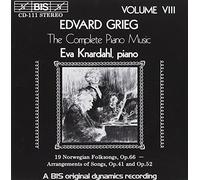 Grieg, E. - V 8: Complete Piano Music