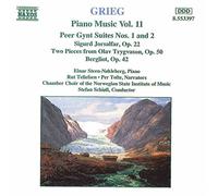 Audio Cd Edvard Grieg - Opere X Pf Vol.11 (integrale) : Per Gynt (suite N.1 Op.4