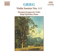 Edvard Grieg – Sonate per violino e pianoforte n. 1, 2, 3 – CD – NAXOS