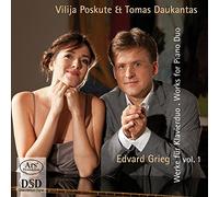 Edvard Grieg Edvard Grieg: Works for Piano Duo - Volume 1 (CD) Hybrid