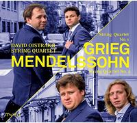 David Oistrakh Stri Grieg - String Quartet No. 1 & Mendelssohn - String Qua (CD)