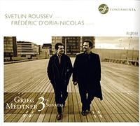 Grieg/ Roussev/ Doria-Nicolas - 3Rd Sonatas For Violin & Piano