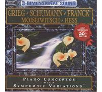 Grieg Schumann Franck - Grieg - Piano Concertos: Moise