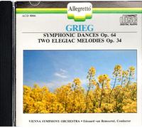 Grieg - Symphonic Dances / 2 Elegiac Melodies