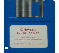 Grievous Bodily 'ARM' Su 2 X 3,5" Dischi Acorn RISC OS La Quarta Dimensione 1991