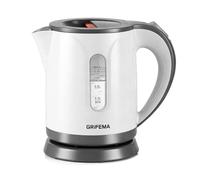 GRIFEMA Bollitore elettrico piccolo 1100W da 0,8 litri | Con filtro anticalcare, spegnimento automatico, corpo in plastica e base a 360 gradi