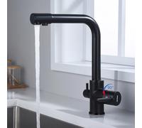 GRIFEMA Dover, Rubinetto Cucina 3 Vie per Sistemi Osmosi, Miscelatore Lavello Tre Vie [Exclusiva Amazon] [Esclusiva Amazon]