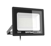 GRIFEMA Faretto LED da esterno 50W, 5500LM 6500K