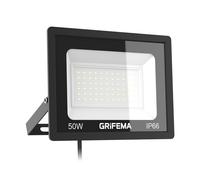 GRIFEMA Faretto LED da Esterno 50W 5500LM 6500K Luce Bianca Fredda IP66