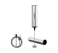 GRIFEMA Frullino Montalatte USB, Montalatte Ricaricabile13000 giri/min, Ergonomico, Frullino Elettrico senza BPA, Schiumatore Latte Elettrico per Latte, Caffè, Cappuccino, Matcha Bevanda