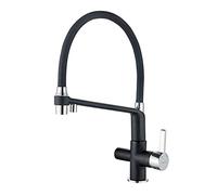 GRIFEMA G4010B-2 - Latón, Gel de silicona, Metal, palanca, Negro [Exclusiva Amazon] [Esclusiva Amazon]