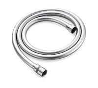 GRIFEMA G852-20 - Flessibile Doccia Acciaio, Cavo Soffione, PVC, Bianco, 2.0 m [Exclusiva Amazon]